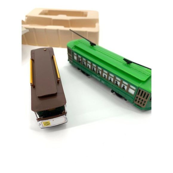 VTG Miniature Classic Streetcars NIB Desire St Powell & Mason Trolly Cable 1042 - Picture 6 of 8